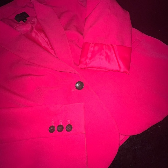 UEC WORTHINGTON NEON PINK BLAZER JACKET SZ PL - Picture 4 of 10